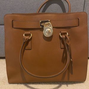 Michael Kors large Saffino Hamilton Bag